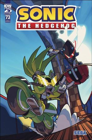 Sonic the Hedgehog (2018) issue 73 Ryan Jampole Cover
