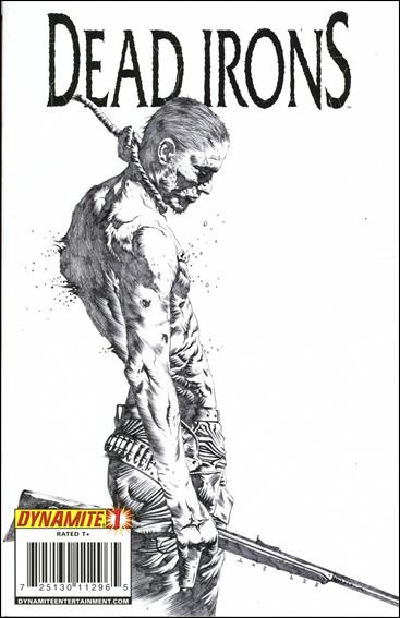 Dead Irons issue 1-C Jae Lee Sketch Cardstock 1:15 Cover