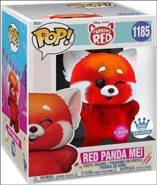 POP! Disney figure 1185-B Red Panda Mei (Flocked) Funko Shop Exclusive