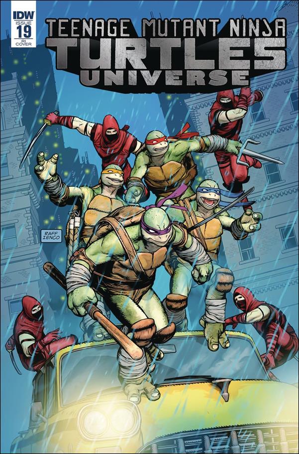 Teenage Mutant Ninja Turtles Universe issue 19-C Raffaele Ienco Cover