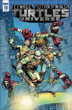 Teenage Mutant Ninja Turtles Universe issue 19-C Raffaele Ienco Cover