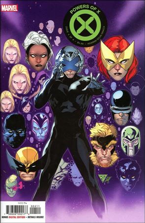Powers of X issue 4 R.B. Silva Cover