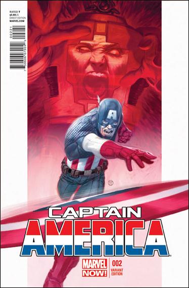 Captain America (2013) issue 2-B Julian Totino Tedesco 1:50 Cover