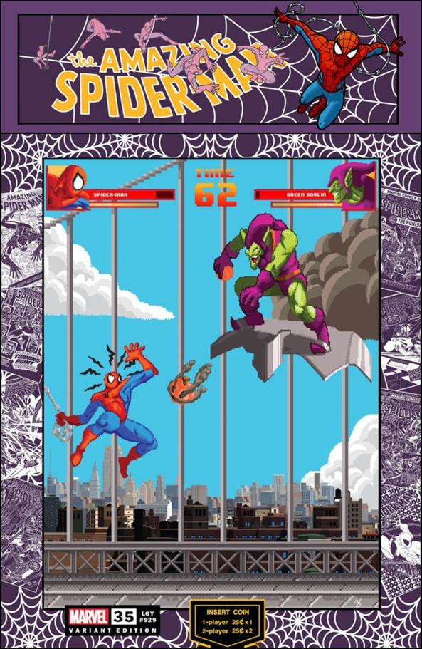 Amazing Spider-Man (2022) issue 35-N Matthew Waite 8-bit Cover
