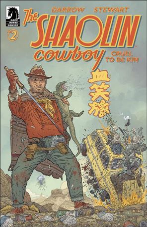 Shaolin Cowboy: Cruel to be Kin issue 2 Geof Darrow Cover