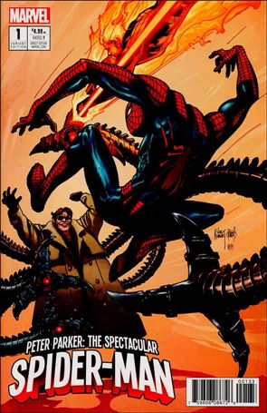 Peter Parker: The Spectacular Spider-Man issue 1-T Joe Kubert ComicSketchArt.com Cover 