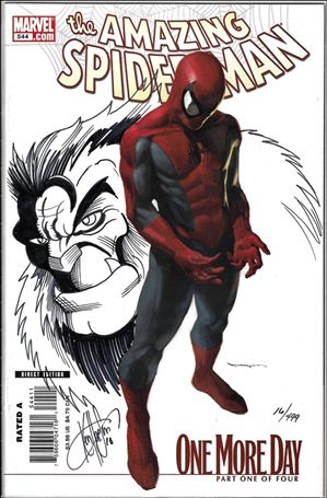 Amazing Spider-Man (1963) issue 544-K DF (Ken Haeser X-Men Signed/Remarked Cover) 1/499