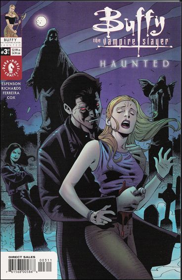 Buffy the Vampire Slayer: Haunted issue 3 Cliff Richards Cover