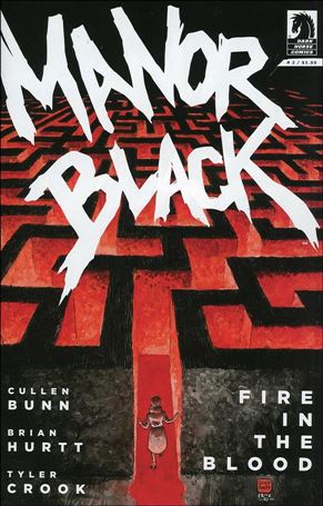 Manor Black: Fire in the Blood issue 2 Brian Hurtt Cover