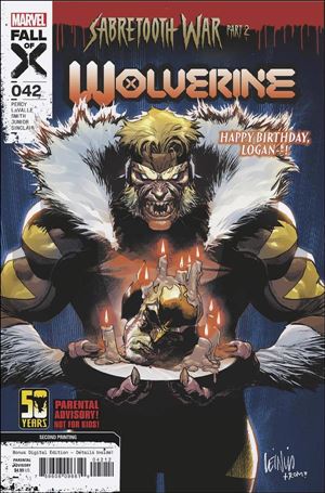 Wolverine (2020) issue 42-H Leinil Francis Yu 2nd Printing Cover