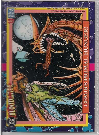 DC Bloodlines (Base Set) card 13 Gemir's Primal Hunger!
