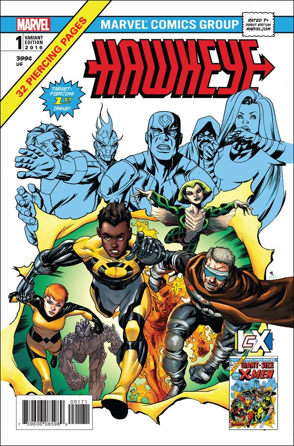 Hawkeye (2017) issue 1-B Mike McKone ICX Cover