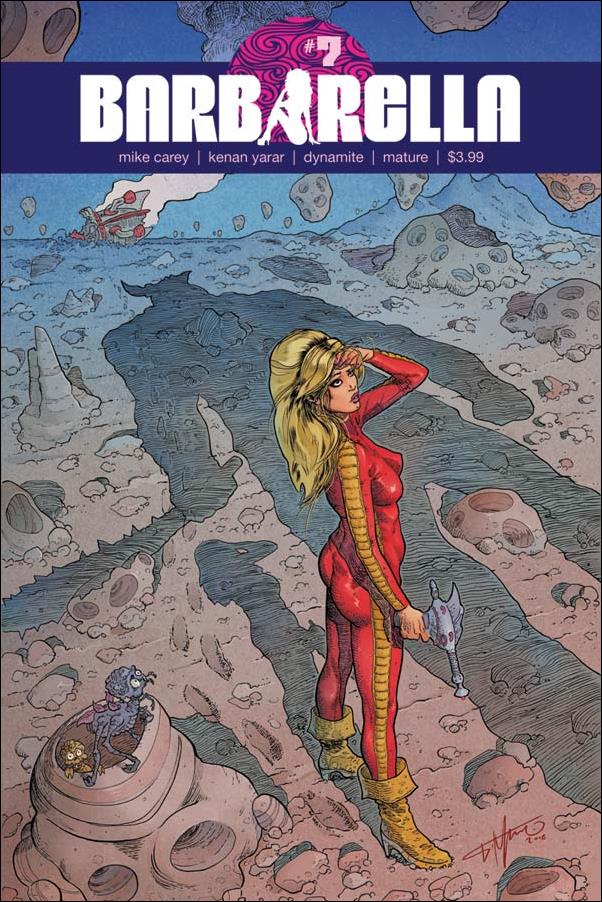 Barbarella (2017) issue 7-D Giovanni Timpano Cover