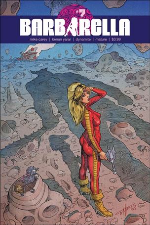 Barbarella (2017) issue 7-D Giovanni Timpano Cover