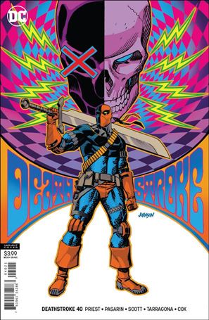Deathstroke (2016) issue 40-B Dave Johnson Cover