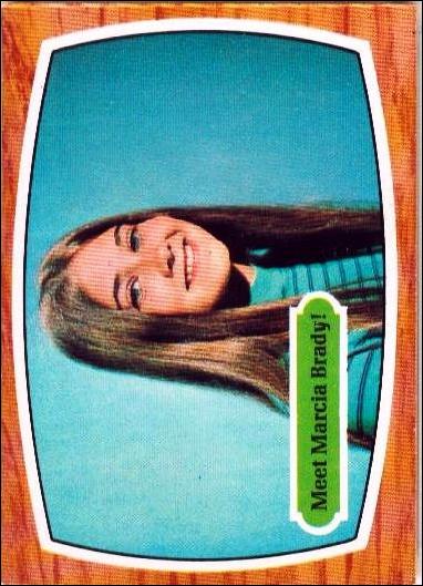 Brady Bunch (Base Set) card 65 Meet Marcia Brady!
