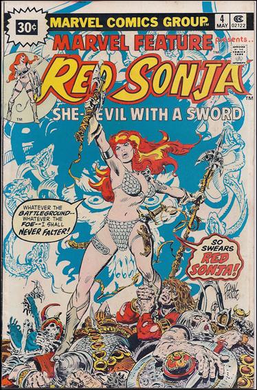 Marvel Feature (1975) issue 4-B 30 Cent Price Cover
