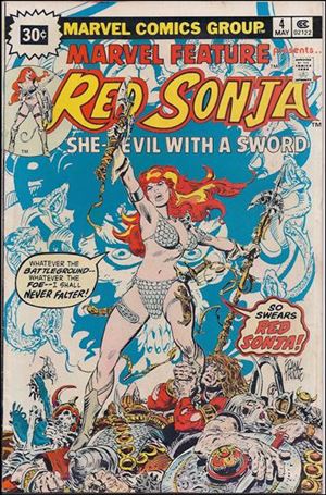 Marvel Feature (1975) issue 4-B 30 Cent Price Cover