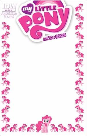My Little Pony Micro-Series  issue 5-J Jetpack and Larry's Comics Blank Cover 1/250