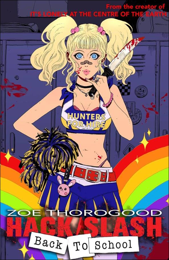 Hack / Slash: Back to School issue 2 Zoe Thorogood Cover