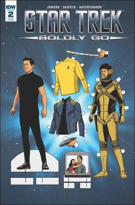 Star Trek: Boldly Go issue 2-D Marc Laming 1:25 Cover
