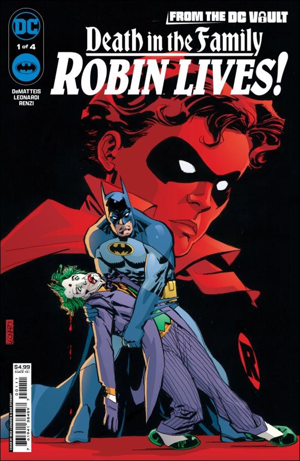 From the DC Vault: Death in the Family - Robin Lives issue 1 Rick Leonardi Cover