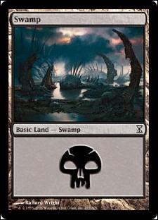 Magic the Gathering: Time Spiral (Base Set) card 293 Swamp
