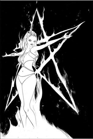 Sacred Six issue 5-P Jae Lee 1:40 Black & White Virgin Cover