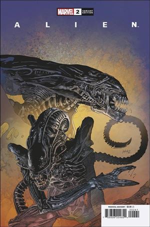 Alien (2022) issue 2-C Andy Brase Cover