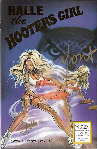 Halle the Hooters Girl issue 1-B San Antonio Exclusive 1/2000