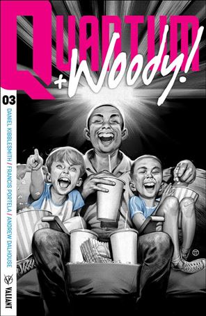 Quantum & Woody (2017) issue 3 Julian Totino Tedesco Cover