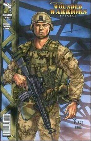 Grimm Fairy Tales Presents Wounded Warriors Special issue One-Shot-D Billy Tucci Cover
