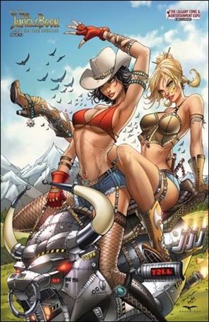 Grimm Fairy Tales Presents The Jungle Book: Last of the Species issue 3-C Jamie Tyndall Calgary Comic Expo Cover 1/500