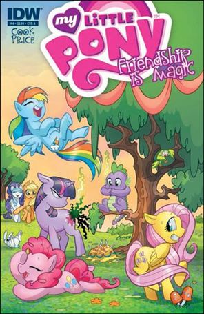 My Little Pony: Friendship is Magic issue 4 Amanda Conner Cover