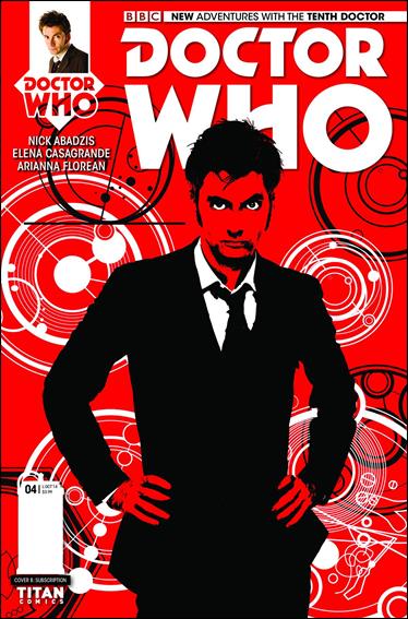 Doctor Who: The Tenth Doctor issue 4-B Subscription Photo Cover