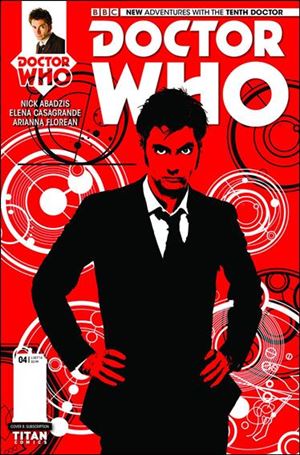 Doctor Who: The Tenth Doctor issue 4-B Subscription Photo Cover