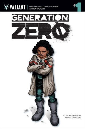 Generation Zero issue 1-E Andres Guinaldo 1:10 Character Design Cover