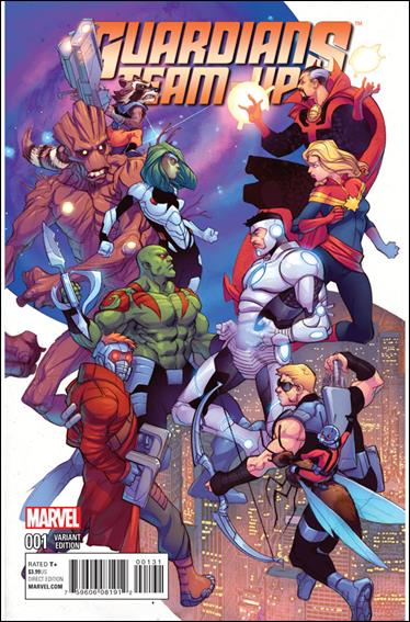 Guardians Team-Up issue 1-B Pasqual Ferry 1:25 Cover
