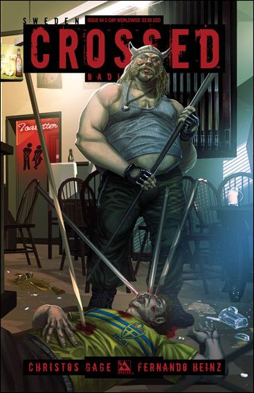 Crossed: Badlands issue 94-D C-Day Worldwide Cover