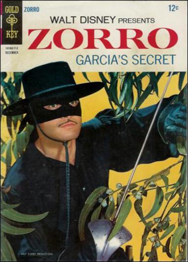 Walt Disney Presents Zorro 8-A by Gold Key