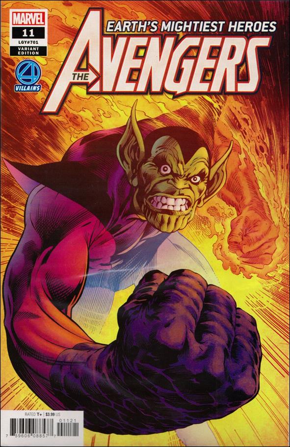 Avengers (2018/07) issue 11-B Alan Davis Fantastic Four Villains Cover