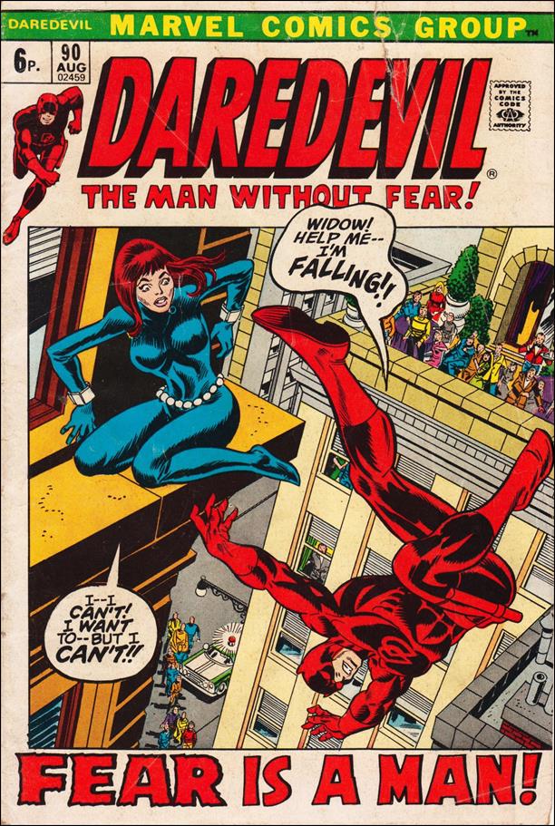 Daredevil (1964) issue 90-B UK Price Cover