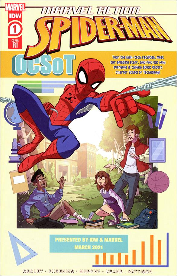 Marvel Action: Spider-Man (2021) issue 1-B 1:10 Cover