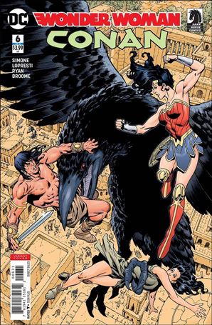 Wonder Woman/Conan issue 6-C Aaron Lopresti Cover