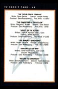 Star Trek 25th Anniversary: Series 2 (Base Set) card 285 TV Credit Card - #4