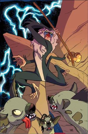 Disney Villains: Scar issue 4-L Drew Moss 1:20 Virgin Cover