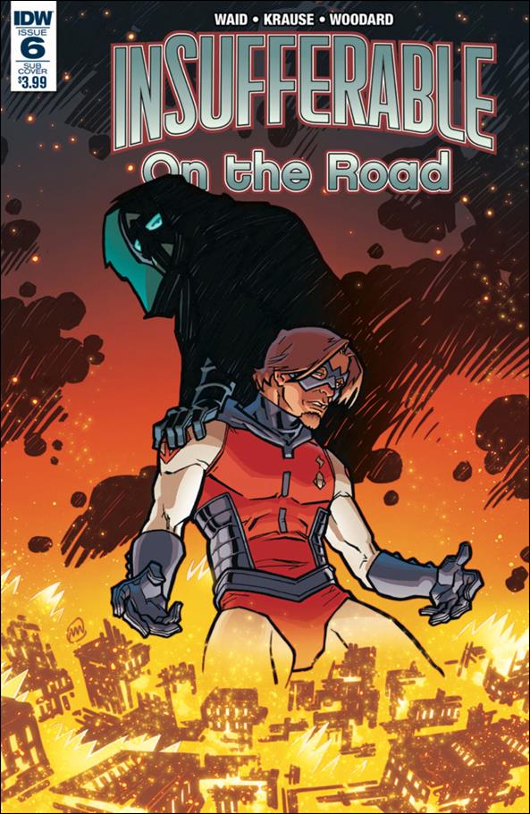 Insufferable: On the Road  issue 6-B Nolan Woodard Subscription Cover
