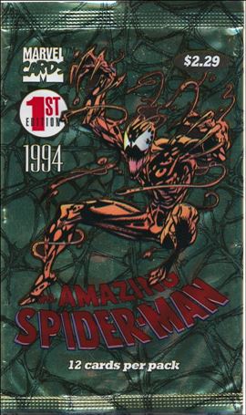 Amazing Spider-Man card 2-F Sealed Pack (12-Card Carnage Wrapper)
