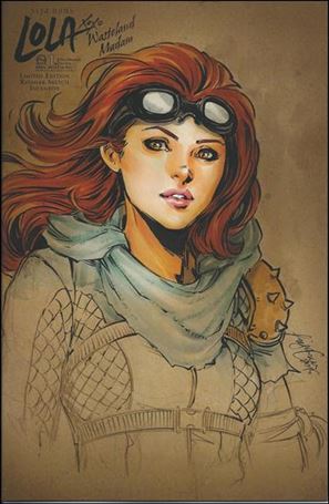 Lola XOXO: Wasteland Madam issue 1-D Siya Oum 1:20 Retailer Sketch Cover