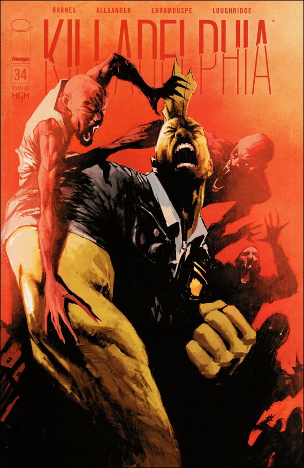 Killadelphia issue 34 Jason Shawn Alexander Cover